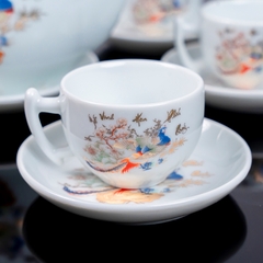 Bộ ấm chén sứ Vinh Hoa Phú Qúy