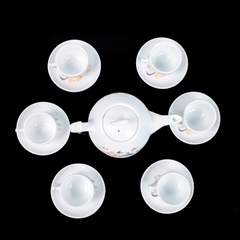 Bộ ấm chén sứ Vinh Hoa Phú Qúy