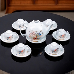 Bộ ấm chén sứ Vinh Hoa Phú Qúy