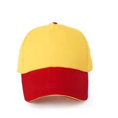 Mũ lưỡi trai thể thao màu tương phản thêu logo Ruby