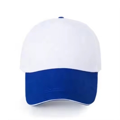 Mũ lưỡi trai thể thao màu tương phản thêu logo Ruby