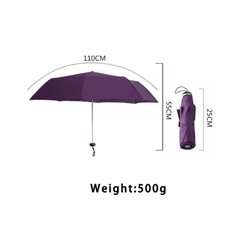 Ô che nắng siêu nhẹ thiết kế hiện đại Ruby