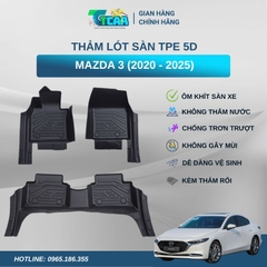 Thảm lót sàn TPE 5D Mazda 3 (2020 - 2025)