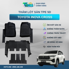Thảm lót sàn TPE 5D Toyota Innova Cross