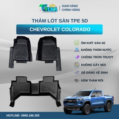 Thảm lót sàn TPE 5D Chevrolet Colorado