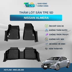 Thảm lót sàn TPE 5D Nissan Almera