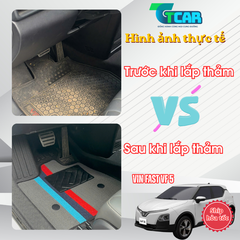 Thảm Lót Sàn VinFast VF5 TPE Cao Cấp Nguyên Khối, Ôm Khít Sàn, Không Mùi, Dễ Vệ Sinh
