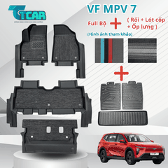 Thảm Lót Sàn Ô Tô Cho VinFast MPV7 nhựa TPE đúc 4D cao cấp, TCAR – Chuẩn From, không mùi, lót tràn gầm, chống tràn nước