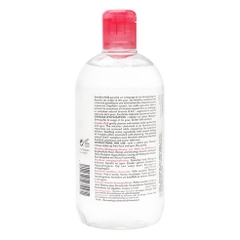 Bioderma Sensibio H2O và bông tẩy trang