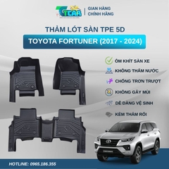 Thảm lót sàn TPE 5D Toyota Fortuner (2017 - 2024)