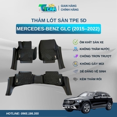 Thảm lót sàn TPE 5D Mercedes-Benz GLC (2015–2022)