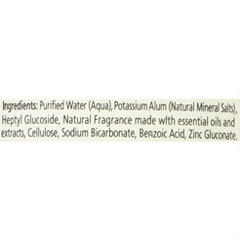 Khử mùi Crystal Mineral 66ml