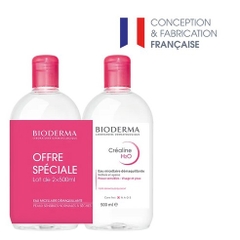 Nước tẩy trang Bioderma 500ml x2