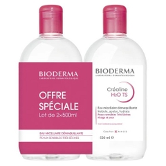 Nước tẩy trang Bioderma 500ml x2