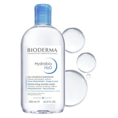 Nước tẩy trang Bioderma + bông tẩy trang