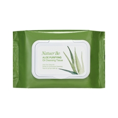 Khăn Giấy Tẩy Trang dầu lô hội Naturebee
