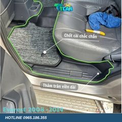 Thảm lót sàn TPE 5D Ford Everest (2008 - 2014)