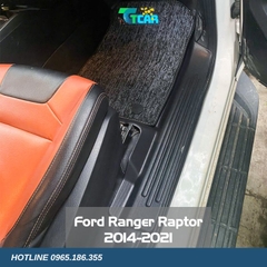 Thảm lót sàn TPE 5D Ford Ranger Raptor (2014 - 2021)