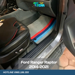 Thảm lót sàn TPE 5D Ford Ranger Raptor (2014 - 2021)