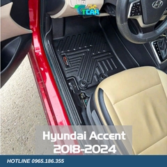 Thảm lót sàn TPE 5D Hyundai Accent (2018 - 2023)