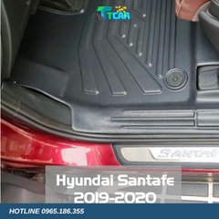 Thảm lót sàn TPE 5D Hyundai Santafe (2019 - 2020)