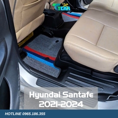 Thảm lót sàn TPE 5D Hyundai Santafe (2021 - 2024)