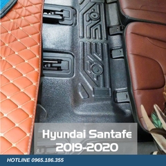 Thảm lót sàn TPE 5D Hyundai Santafe (2019 - 2020)