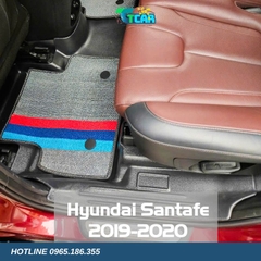 Thảm lót sàn TPE 5D Hyundai Santafe (2019 - 2020)