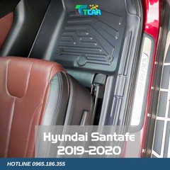 Thảm lót sàn TPE 5D Hyundai Santafe (2019 - 2020)