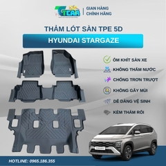 Thảm lót sàn TPE 5D Hyundai Stargazer