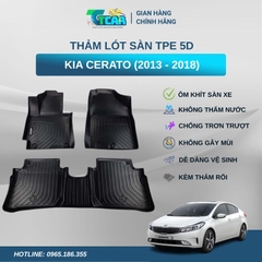 Thảm lót sàn TPE 5D Kia Cerato (2013 - 2018)