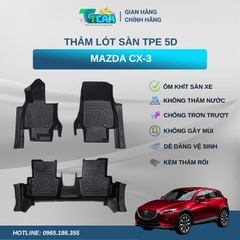 Thảm lót sàn TPE 5D Mazda CX-3