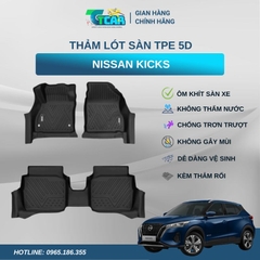 Thảm lót sàn TPE 5D Nissan Kicks