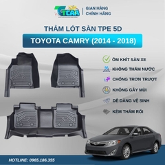 Thảm lót sàn TPE 5D Toyota Camry (2014 - 2018)