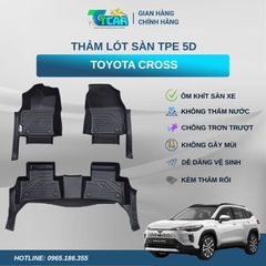 Thảm lót sàn TPE 5D Toyota Cross
