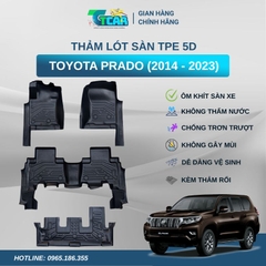 Thảm lót sàn TPE 5D Toyota Prado (2014 - 2023)