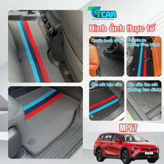 Thảm Lót Sàn Ô Tô Cho VinFast MPV7 nhựa TPE đúc 4D cao cấp, TCAR – Chuẩn From, không mùi, lót tràn gầm, chống tràn nước