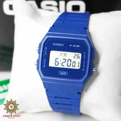 Casio 35.2 mm Unisex F-91WB-2A1DF