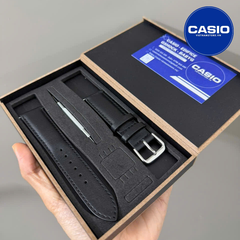 Dây da đen trơn size 14,16,18,20,22mm