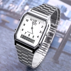 Casio 38.8 × 29.8 mm Unisex AQ-230A-7BMQ