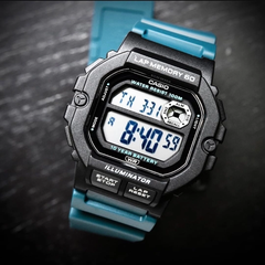 Casio 47.2 × 44.5 mm Nam WS-1400H-3AVDF