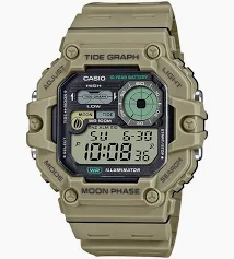 Casio 52.5 × 48.6 mm Nam WS-1700H-5AVDF