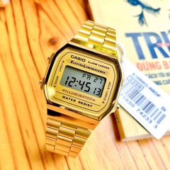 Casio 38.6 × 36.3 mm Unisex A168WG-9WDF