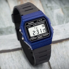 Casio 38.2 × 35.2 mm Nam F-91WM-2ADF
