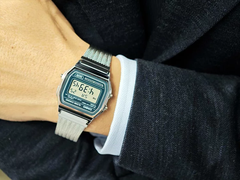 Casio 36.8 x 33.2 mm Unisex A158WEM-3DF