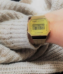 Casio 38.6 × 36.3 mm Nam A168WEGM-9DF