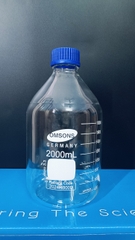 Chai trung tính trắng nắp vặn xanh 2000ml, Hãng OMSONS GERMANY