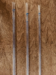 Buret thẳng khóa thủy tinh 25ml, Class B Hãng OMSONS GERMANY