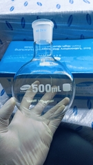 Bình cầu đáy tròn cổ nhám 500ml N29/32, Hãng OMSONS GERMANY