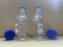 Chai trung tính trắng nắp vặn xanh 500ml, Hãng OMSONS GERMANY